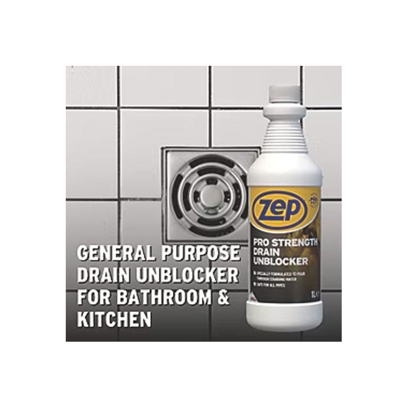 Zep Pro Strength Drain Unblocker 1 Litre