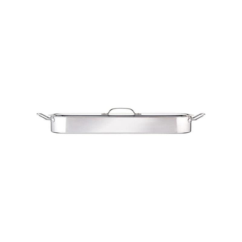 KitchenCraft Fish Poacher Polished Stainless Steel Large 60cm (24") Silver Main image