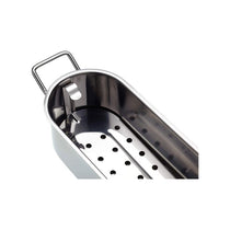 KitchenCraft Fish Poacher Polished Stainless Steel Large 60cm (24") Silver