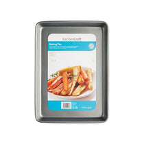 KitchenCraft Non-Stick Baking Pan Roasting Dish Steel 33.5 x 24.5cm Grey