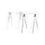 Stanley Essential Metal Sawhorses Metal Jack Stands Capacity Up To 340kg Max. Load Twin Pack Silver