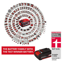 Einhell 18V PXC-Twin Pack 4Ah Batteries in Blister - Red/Black