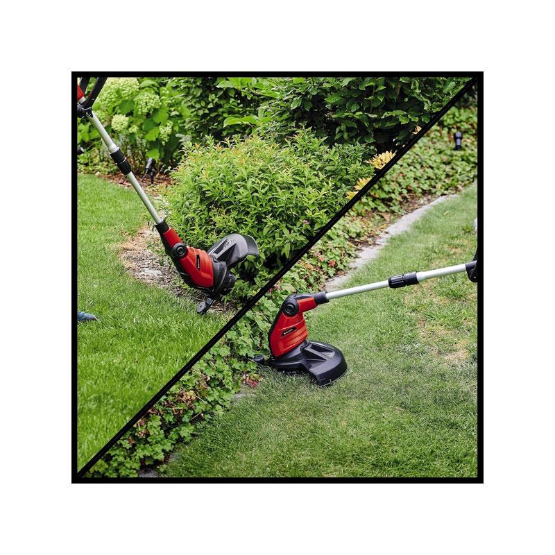 Einhell GC-ET 4530 Electric Lawn Trimmer Grass Trimmer 30cm Cutting Width Fully Automatic Line Feed Red/Black