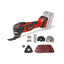Einhell TP-MG 18 Li BL - Solo Professional Cordless Multi Tool With Accessories 18V Power X-Change Without Battery Black/Red