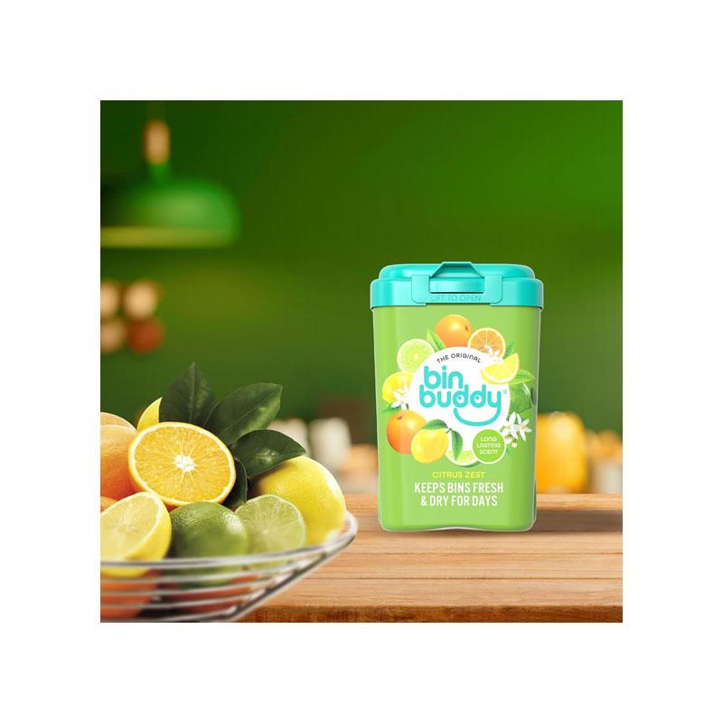 Bin Buddy Citrus Zest Leaves Your Bin Fresh And Smelling Great 450g