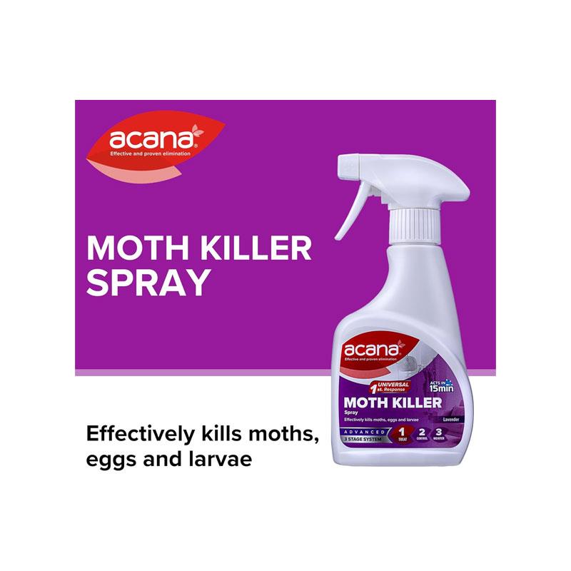 Acana Fabric Moth Killer Lavender 275ml Spray Secondary image