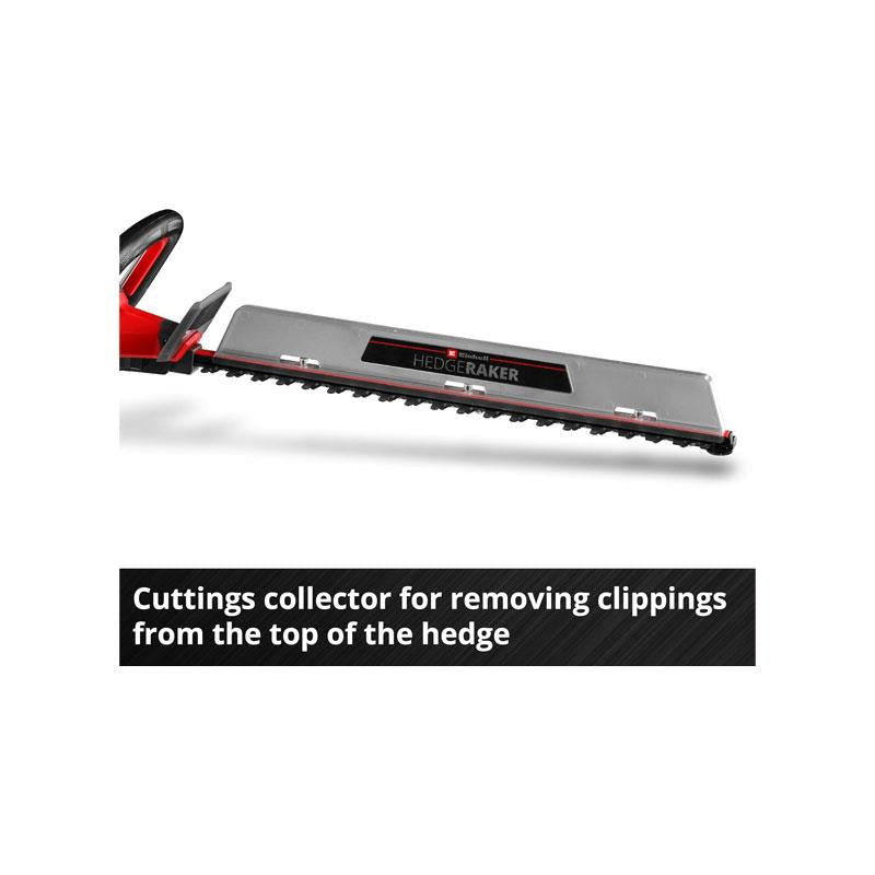 Einhell Professional GP-CH 18/50 Li BL-Solo Cordless Hedge Trimmer 18V Power X-Change Cutting Length 50cm Without Battery Red/Black