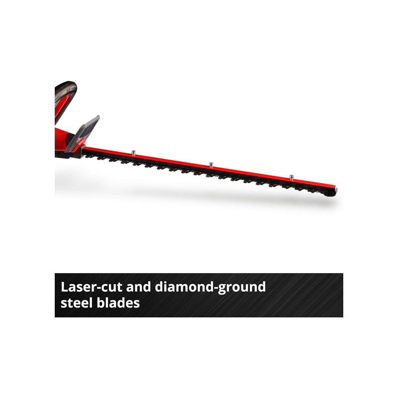 Einhell Professional GP-CH 18/50 Li BL-Solo Cordless Hedge Trimmer 18V Power X-Change Cutting Length 50cm Without Battery Red/Black