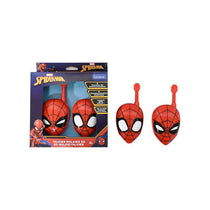 Lexibook 3D Spider-Man Walkie-Talkies 500m 2 Communication Channels Belt Clip Red