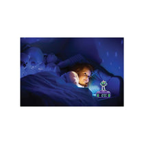 Lexibook 3D Toy Story Childrens Clock With Night Light Alarm Snooze Purple And Green