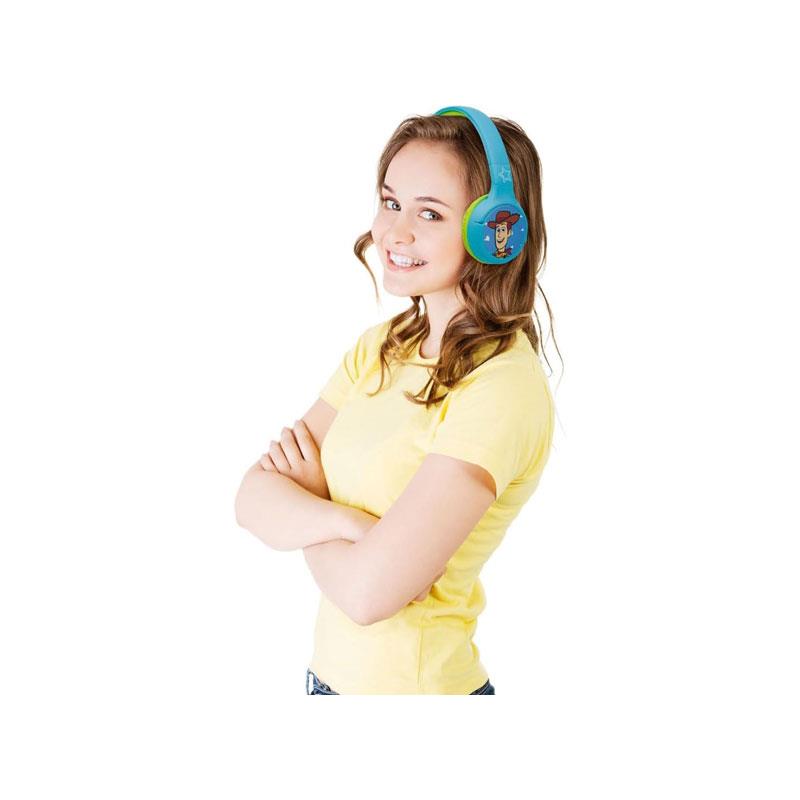 Lexibook Toy Story Bluetooth And Wired Foldable Headphones Blue