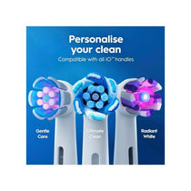 Oral-B iO3 Electric Toothbrushes Clean And Gum Care 1 Toothbrush Head Travel Case 3 Modes With Teeth Whitening Smart Pressure Sensor Pink