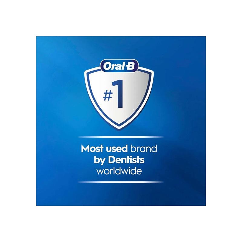 Oral-B iO3 Electric Toothbrushes Clean And Gum Care 1 Toothbrush Head Travel Case 3 Modes With Teeth Whitening Smart Pressure Sensor Pink