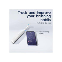 Oral-B iO4 Rechargeable Electric Toothbrush With Travel Case 4 Brushing Modes And Smart Pressure Sensor White