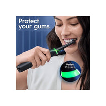 Oral-B iO Series 8 2X Electric Toothbrushes 4 Tooth Brush Heads 1 Travel Case Toothbrush Head Holder 6 Modes App Connected Handles Black/Violet