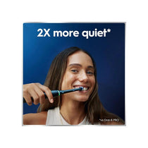 Oral-B iO6 Rechargeable Electric Toothbrush With Travel Case 5 Brushing Modes Interactive Display Black Lava