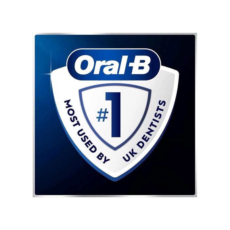 Oral-B iO6 Rechargeable Electric Toothbrush With Travel Case 5 Brushing Modes Interactive Display Grey Opal