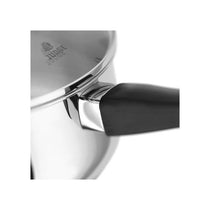 Judge Vista Cookware Set 3 Piece 18cm Saucepan 20cm Casserole 24cm Stockpot Polished Stainless Steel Silver