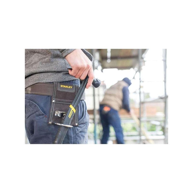 Stanley Leather Hammer Holder With Heavy Duty Steel Loop Black Secondary image