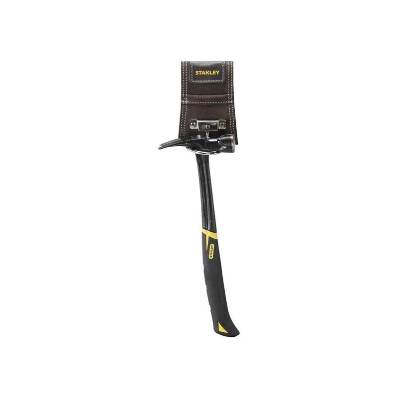 Stanley Leather Hammer Holder With Heavy Duty Steel Loop Black