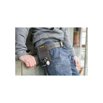 Stanley Leather Hammer Holder With Heavy Duty Steel Loop Black