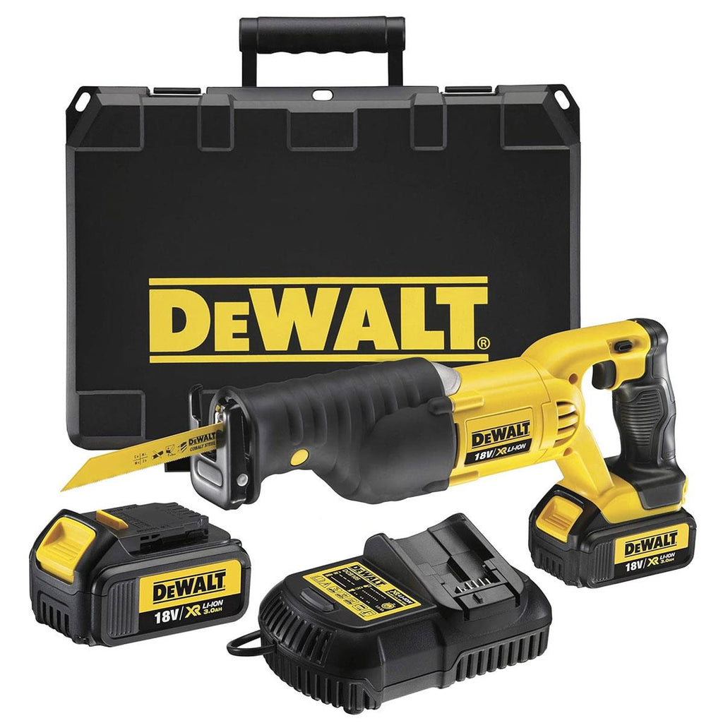Dewalt 18V XR Lithium-Ion Cordless Reciprocating Saw Bare Unit Tool Only Yellow/Black
