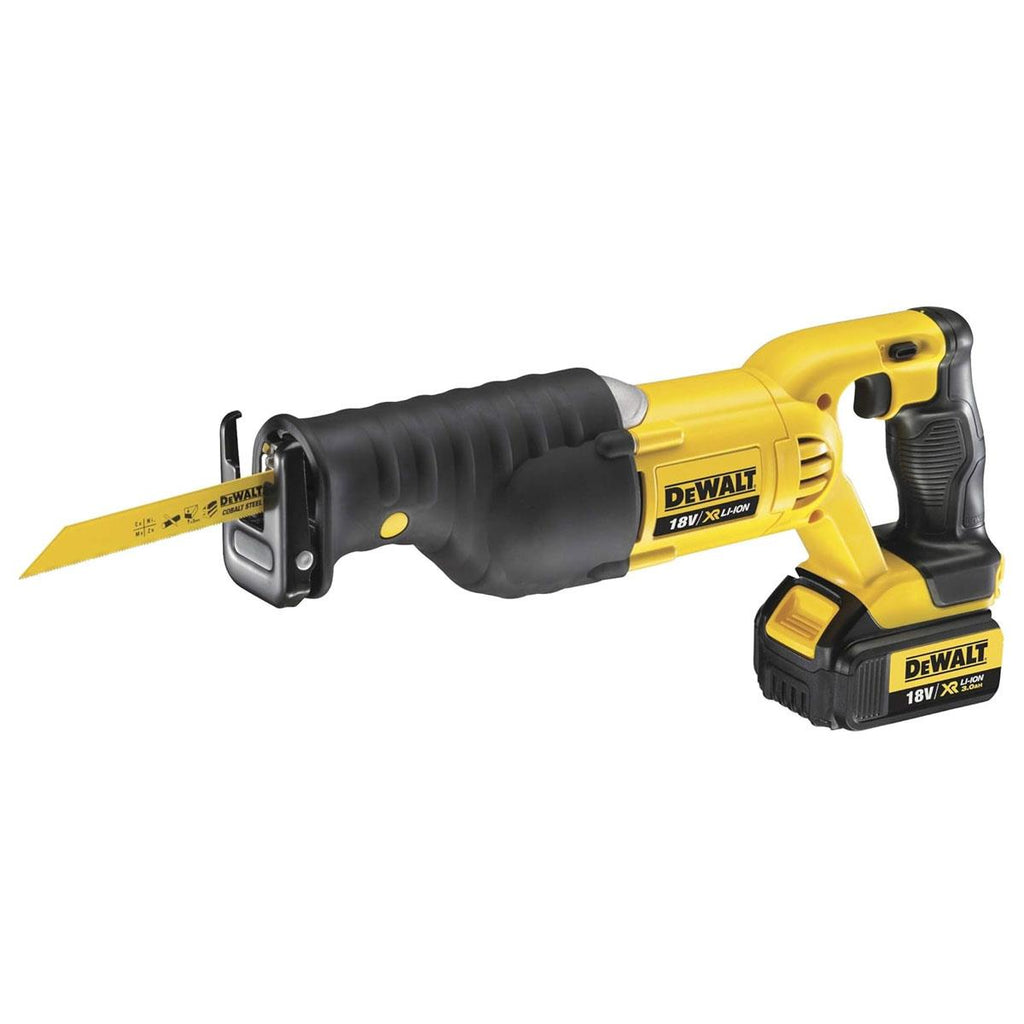 Dewalt 18V XR Lithium-Ion Cordless Reciprocating Saw Bare Unit Tool Only Yellow/Black