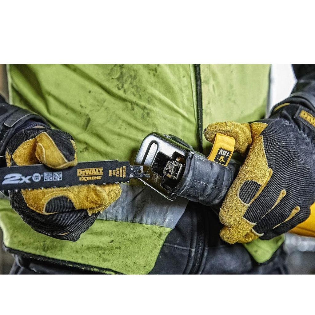 Dewalt 18V XR Lithium-Ion Cordless Reciprocating Saw Bare Unit Tool Only Yellow/Black