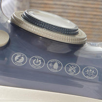Beldray Powerlite Steam Iron 3200W Ceramic Soleplate Auto Shut-Off 320ml Water Tank Titanium