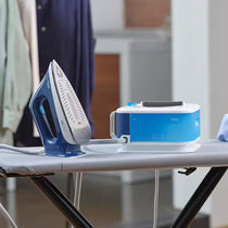 Braun CareStyle Compact Pro Steam Generator Iron 2400W FreeGlide 3D Soleplate 1.5L Tank Blue
