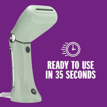 Conair Extreme Steam Handheld Garment Steamer 930W Dual Voltage 90ml Water Tank Mint Green UK Plug