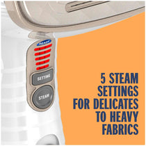 Conair Turbo Extreme Steam Handheld Clothes Steamer 230ml Water Tank 1560W UK Plug White/Champagne