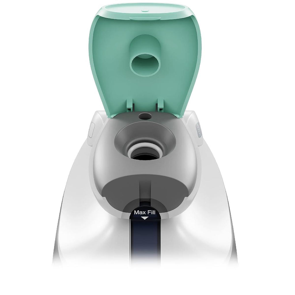 Oliso M3Pro Mini Project Steam Iron With Diamond Ceramic Soleplate LED ProLight Dual Steam Aqua