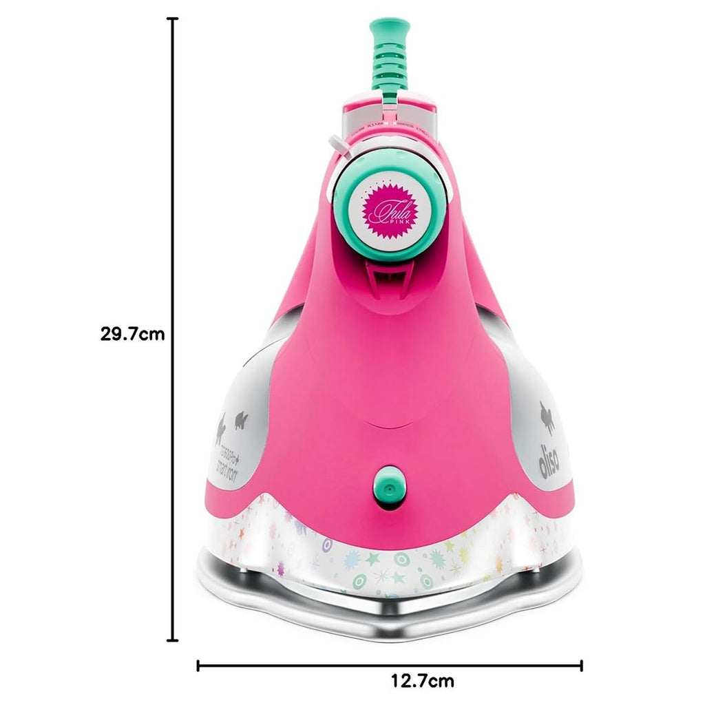 Oliso TG1600 Pro Plus Smart Iron With iTouch Auto Lift Diamond Ceramic Soleplate Tula Pink Edition