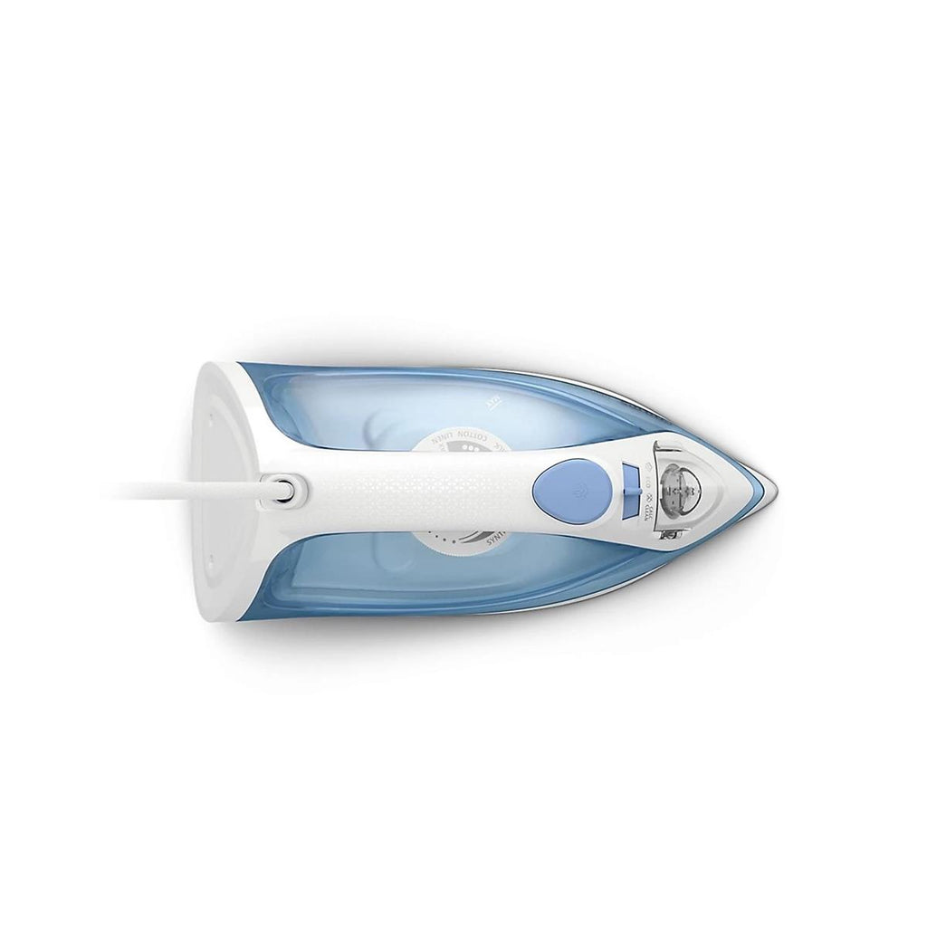 Philips Series 1000 Steam Iron 2000W With Non-Stick Soleplate 250ml Water Tank Light Blue/White