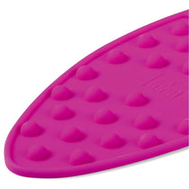 Prym Mini Iron Rest Heat-Resistant Silicone Iron Stand For Mini Steam Irons Pink