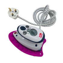 Prym Mini Iron Rest Heat-Resistant Silicone Iron Stand For Mini Steam Irons Pink