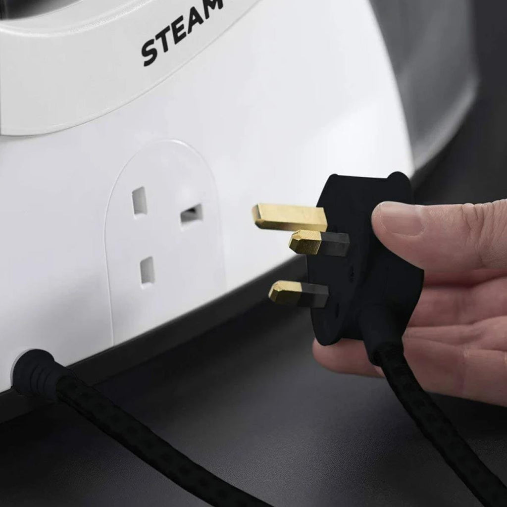 Russell Hobbs Steam Power Series 1 Steam Generator Iron 2400W 1.3L Black And White
