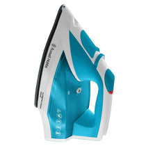 Russell Hobbs Supreme Steam Iron 2400W Non-Stick Ceramic Soleplate 320ml Teal & White