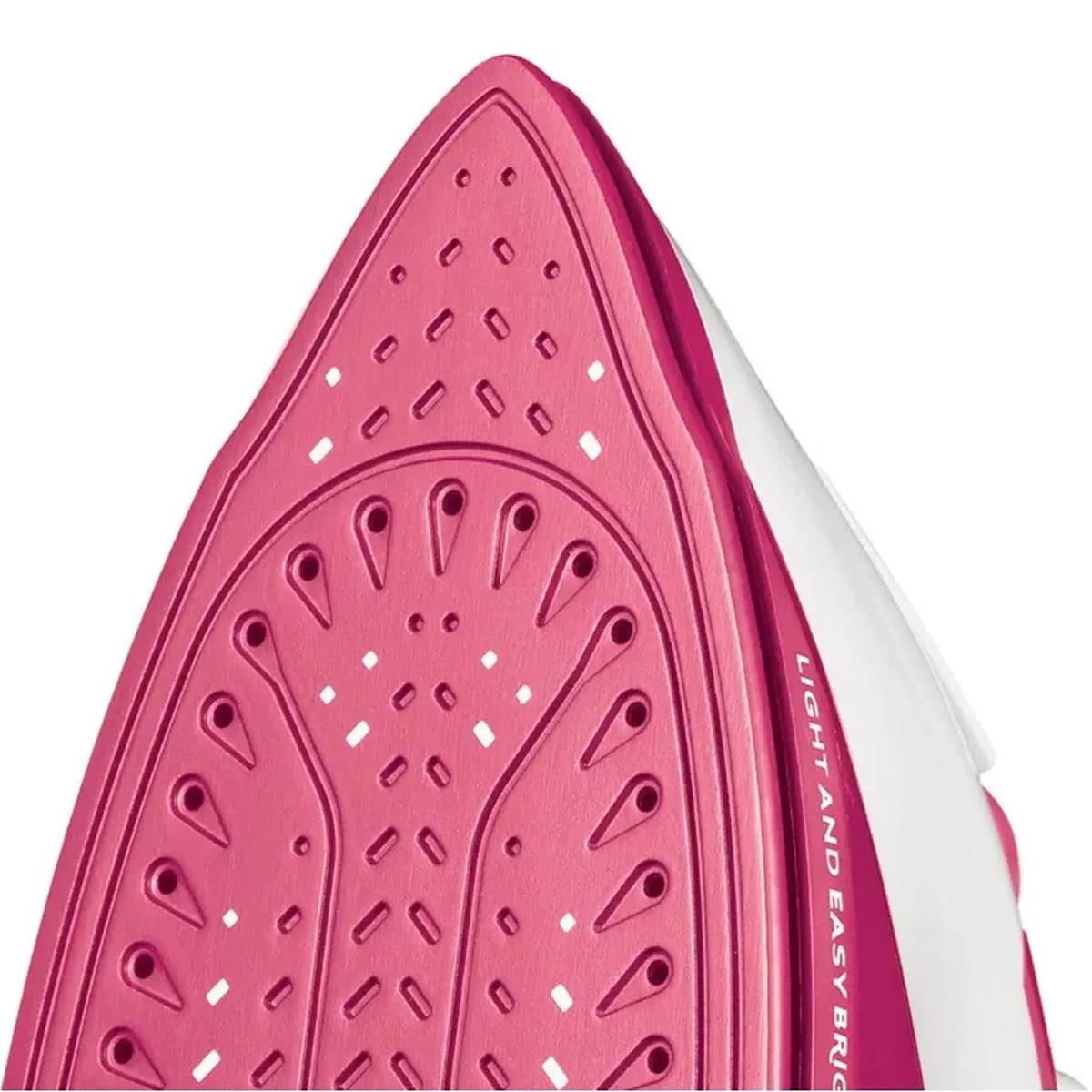 Russell Hobbs Light & Easy Brights Steam Iron 2400W Fabric Softener Infused Ceramic Soleplate 240ml Berry Secondary image