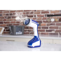 Tower Garment Steamer 1000W Handheld Clothes Steamer With Ceramic Soleplate 200ml Tank Blue And White