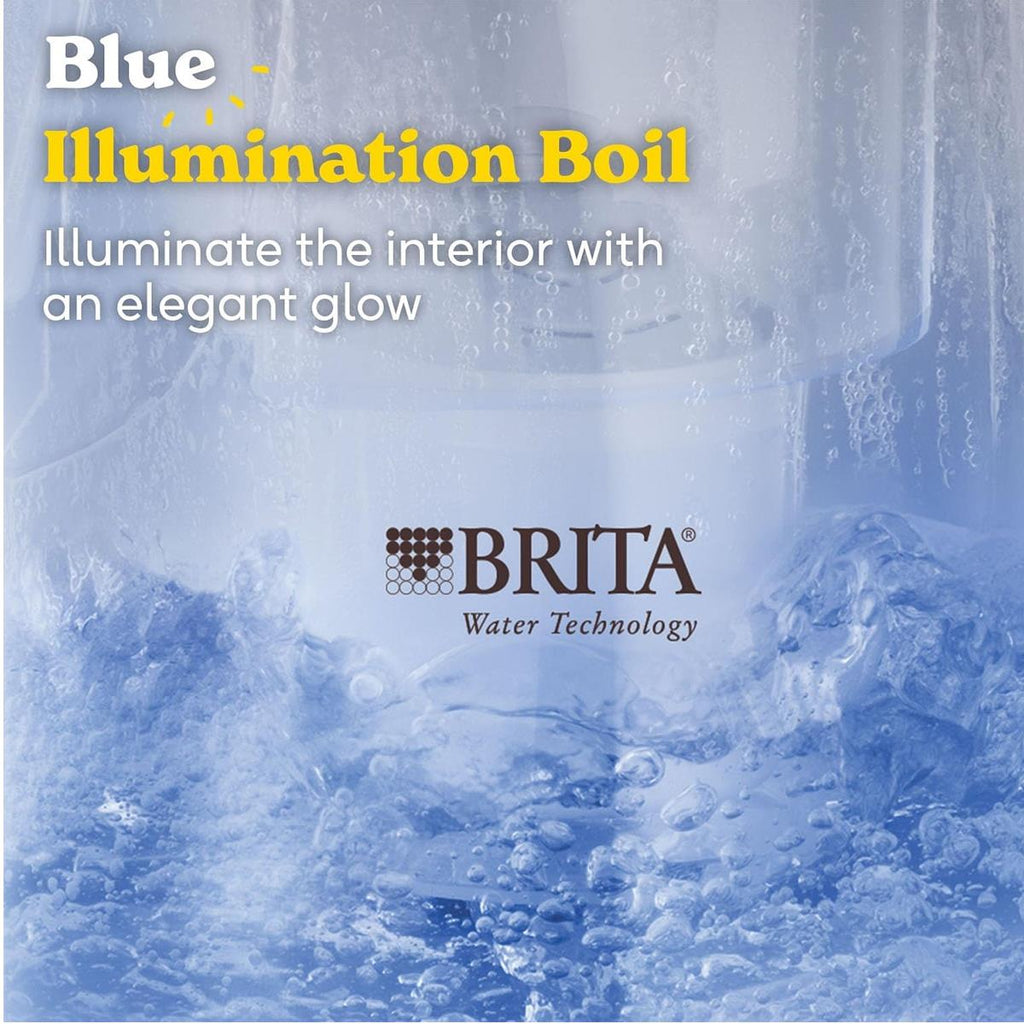 Russell Hobbs BRITA Purity Filter Kettle 3000W With MAXTRA PRO Cartridge 1 Litre Boil Capacity Transparent