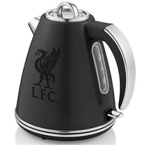 Swan Official Liverpool FC Retro Jug Kettle 3000W 1.5 Litre Stainless Steel Black