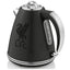 Swan Official Liverpool FC Retro Jug Kettle 3000W 1.5 Litre Stainless Steel Black