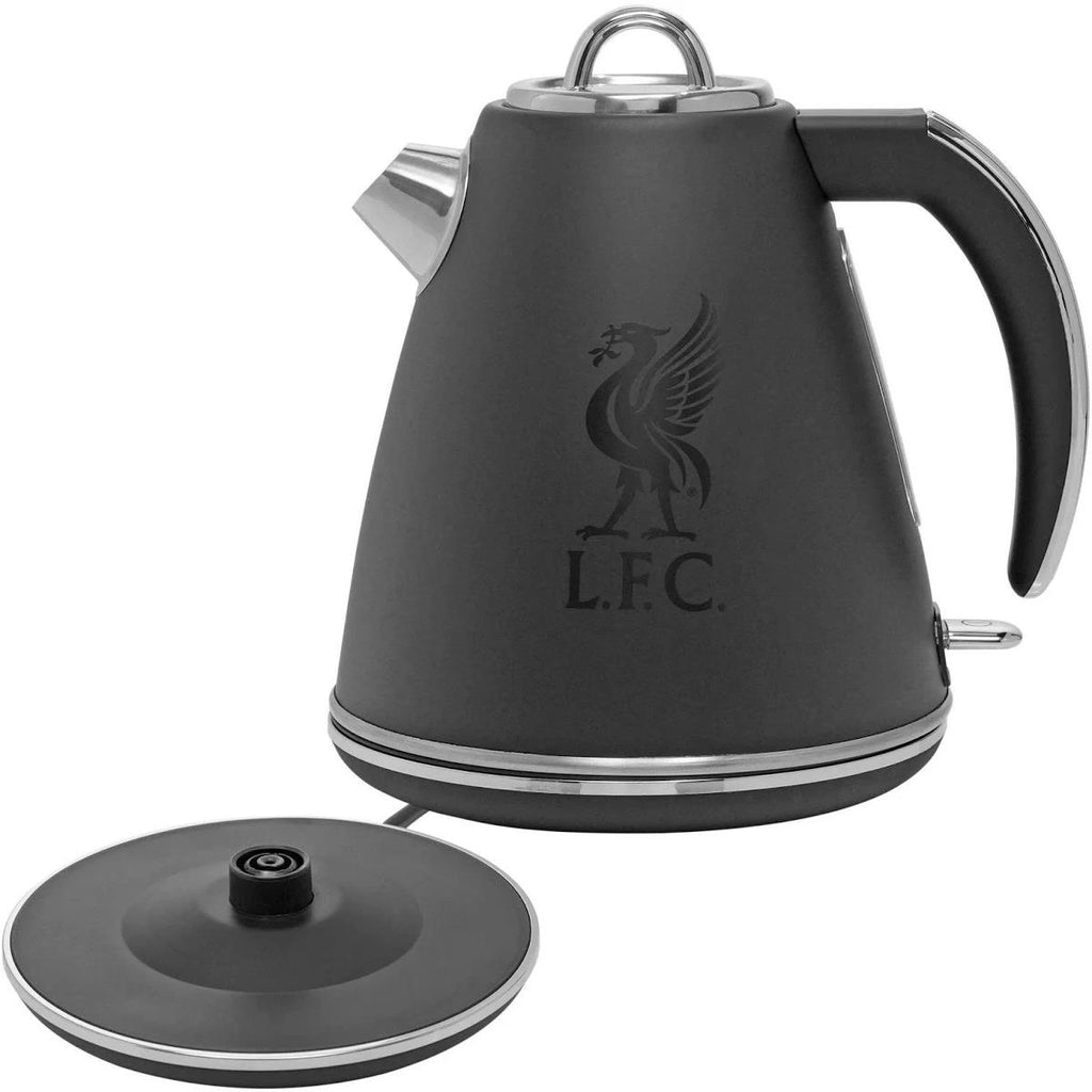 Swan Official Liverpool FC Retro Jug Kettle 3000W 1.5 Litre Stainless Steel Black