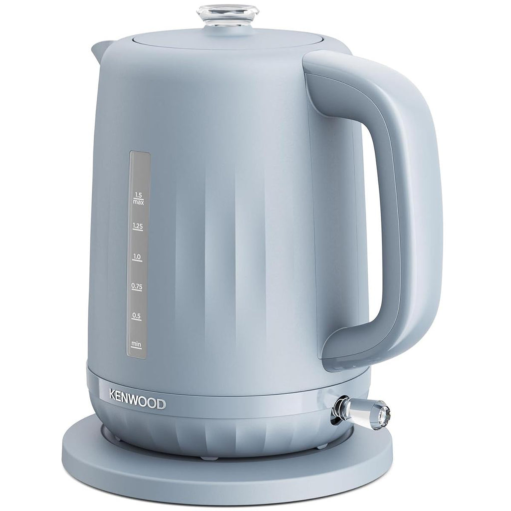 Kenwood Ripple Electric Jug Kettle 1.5 Litre 3000W Cordless 360° Swivel Base Removable Filter Storm Blue