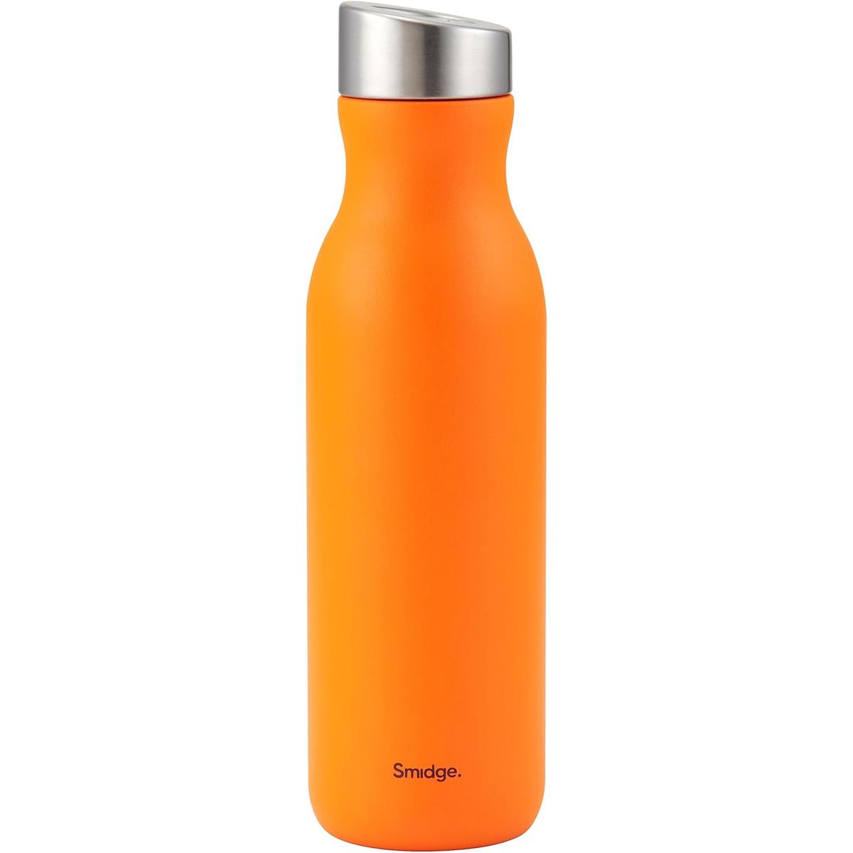 Smidge Stainless Steel Insulated Water Bottle 500ml Double Wall Vacuum Flask BPA-Free Leakproof Citrus Main image