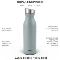 Smidge Stainless Steel Insulated Water Bottle 500ml Double Wall Vacuum Flask BPA-Free Leakproof Spring Dew
