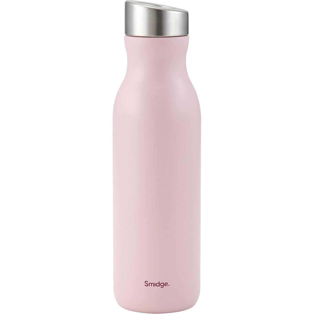 Smidge Stainless Steel Insulated Water Bottle 500ml Double Wall Vacuum Flask BPA-Free Leakproof Summer Blush