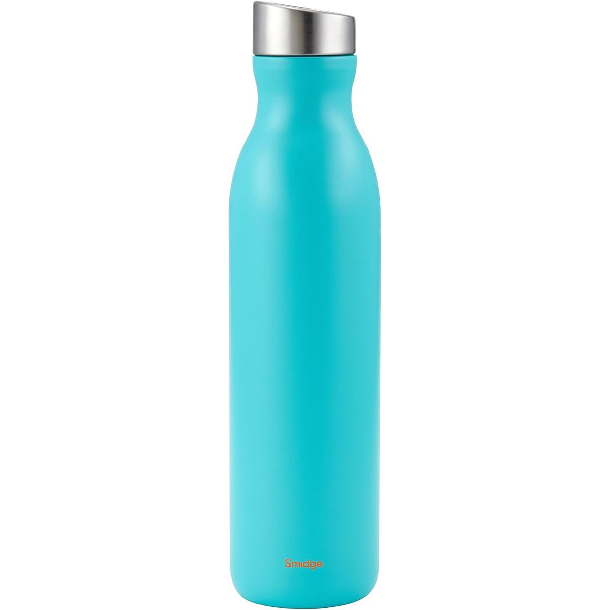 Smidge Stainless Steel Insulated Water Bottle 750ml Double Wall Vacuum Flask BPA-Free Leakproof Aqua